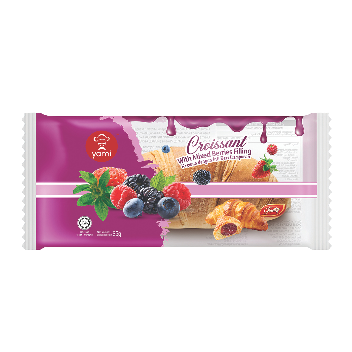 Yami Croissant (Mixed Berries) 85G