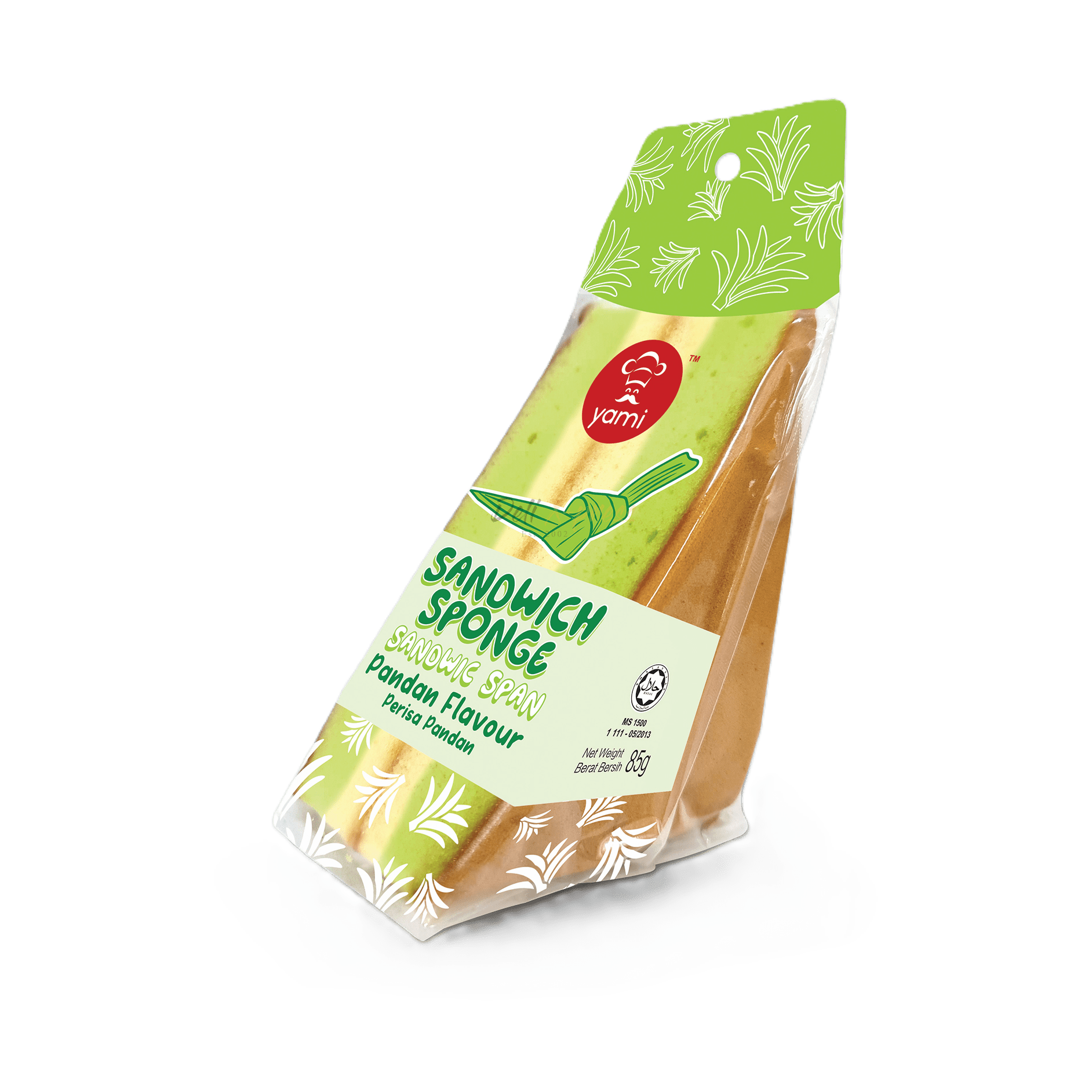 Yami Sandwich Sponge Cake (Pandan) 85g