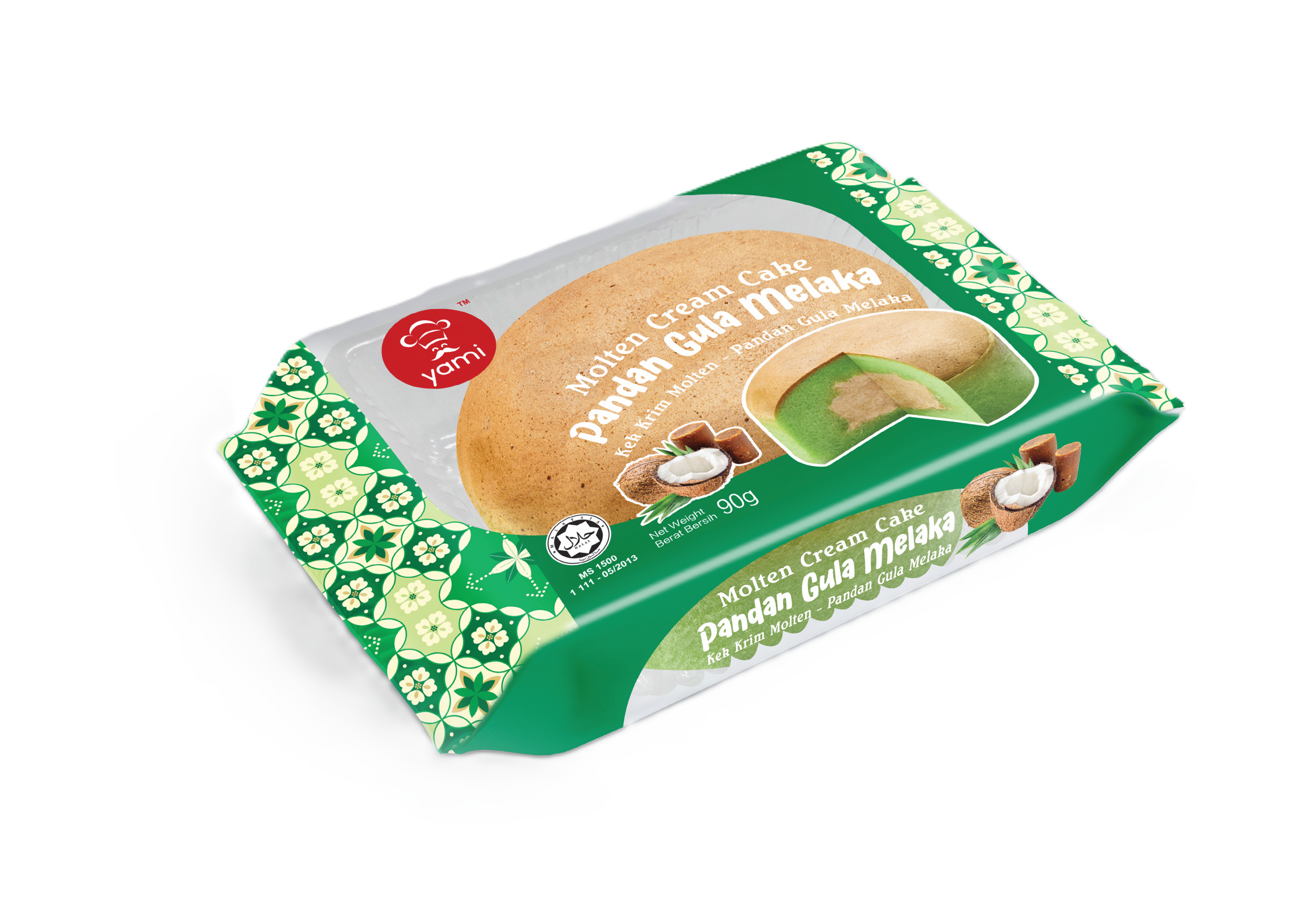 Yami Stew Cake (Molten Pandan) 90g