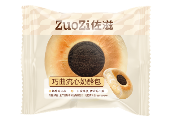 ZUOZI BISCUIT BREAD WITH CREAM CHEESE 65G