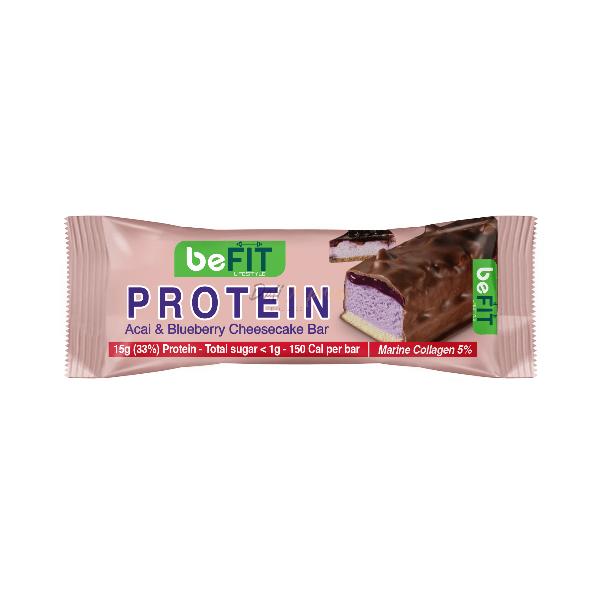 Befit Protein Cake Bar Acai & Blueberry 45g