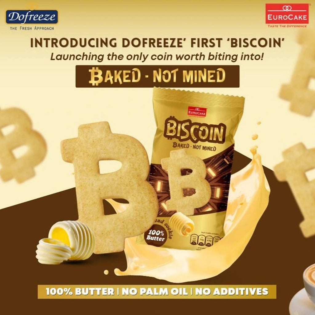 EUROCAKE BISCOIN SHORTBREAD COOKIE 25G