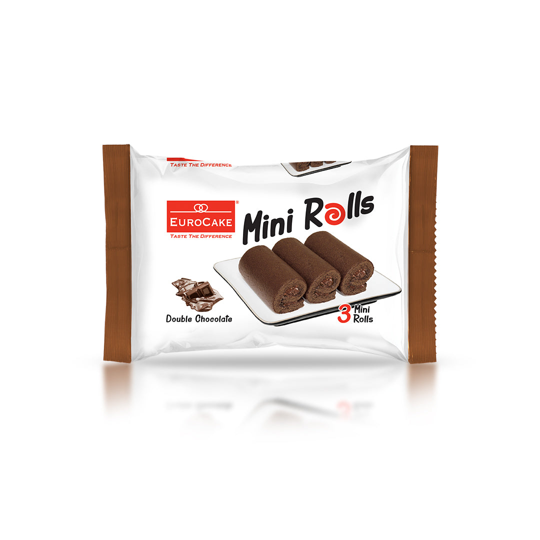 Eurocake Mini Roll 3s (Chocolate) 60g