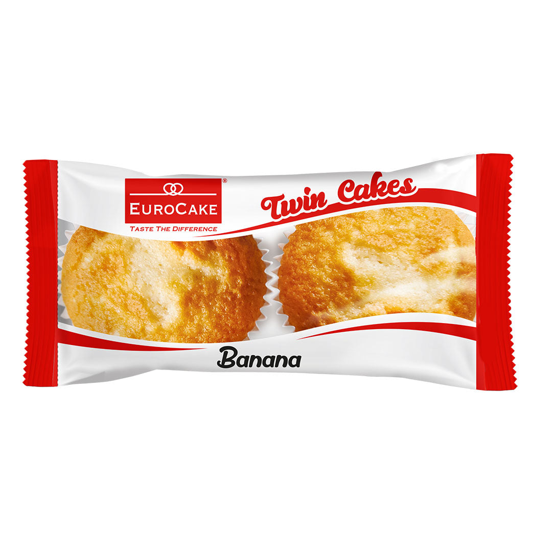 Eurocake Twin Cake (Banana) 30g