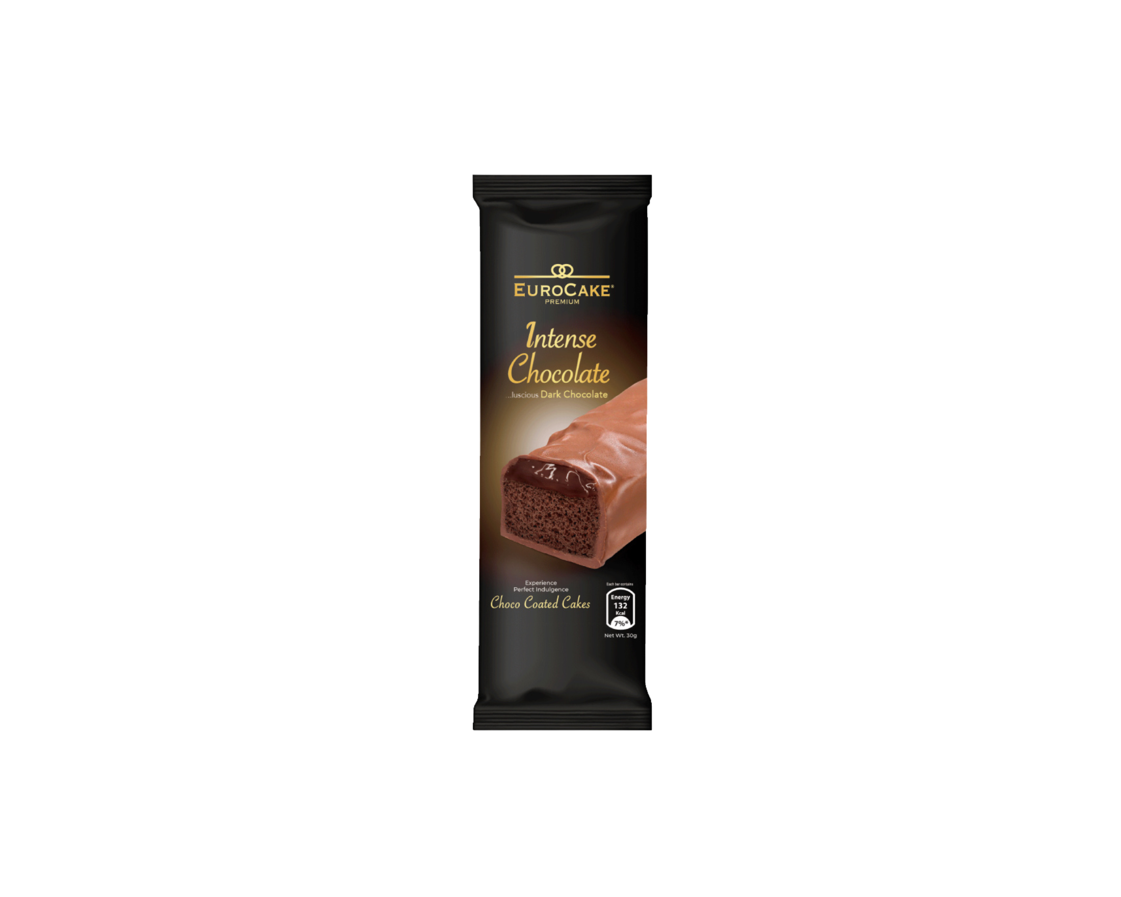 Eurocake Premium Choco Coated Cakes (Intense Chocolate) 30g