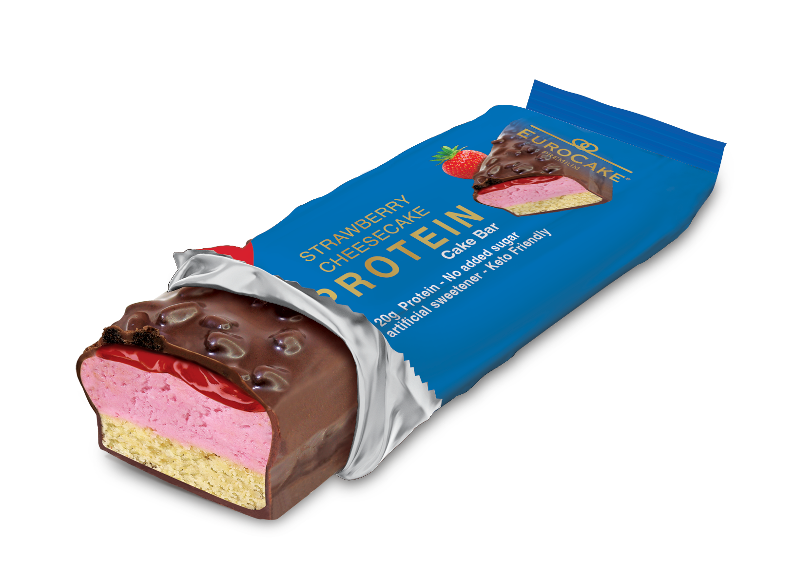 Befit Premium Protein Cake (Strawberry Cheesecake) 65g