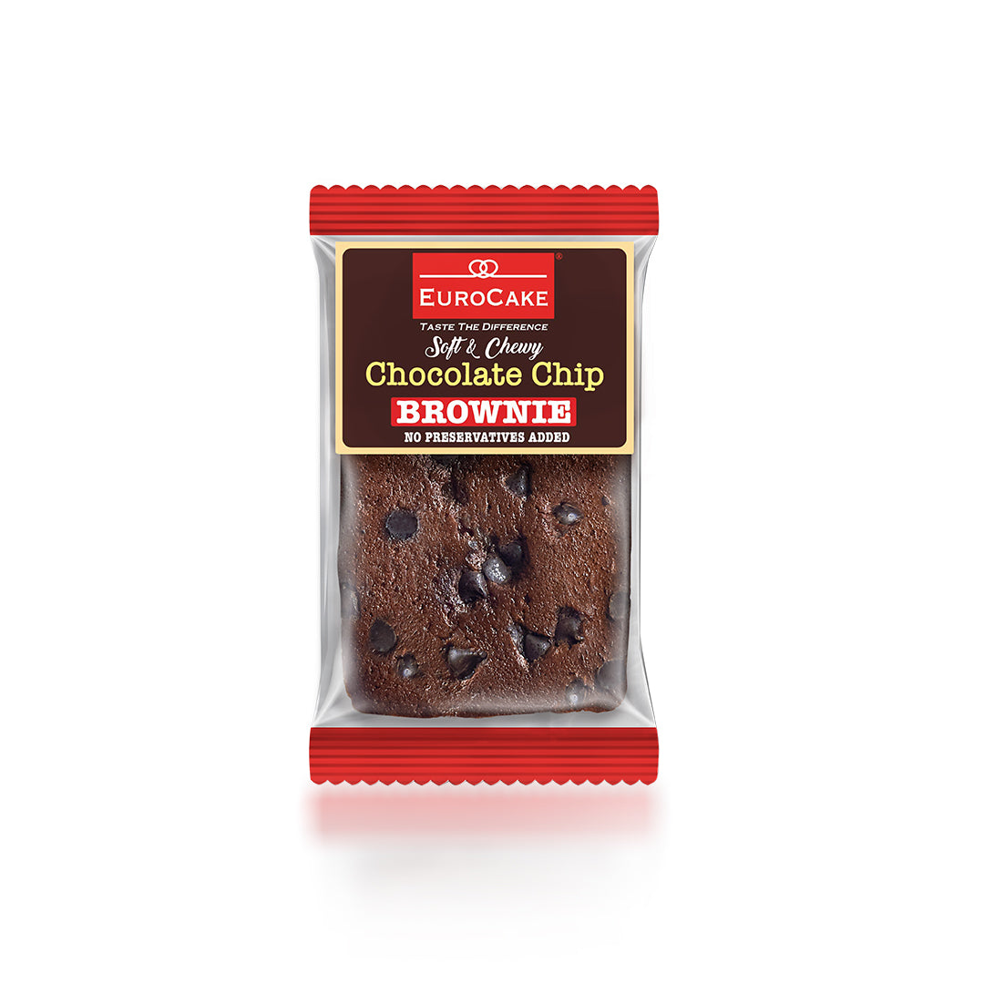 Eurocake Chocolate Chip Brownie 50g