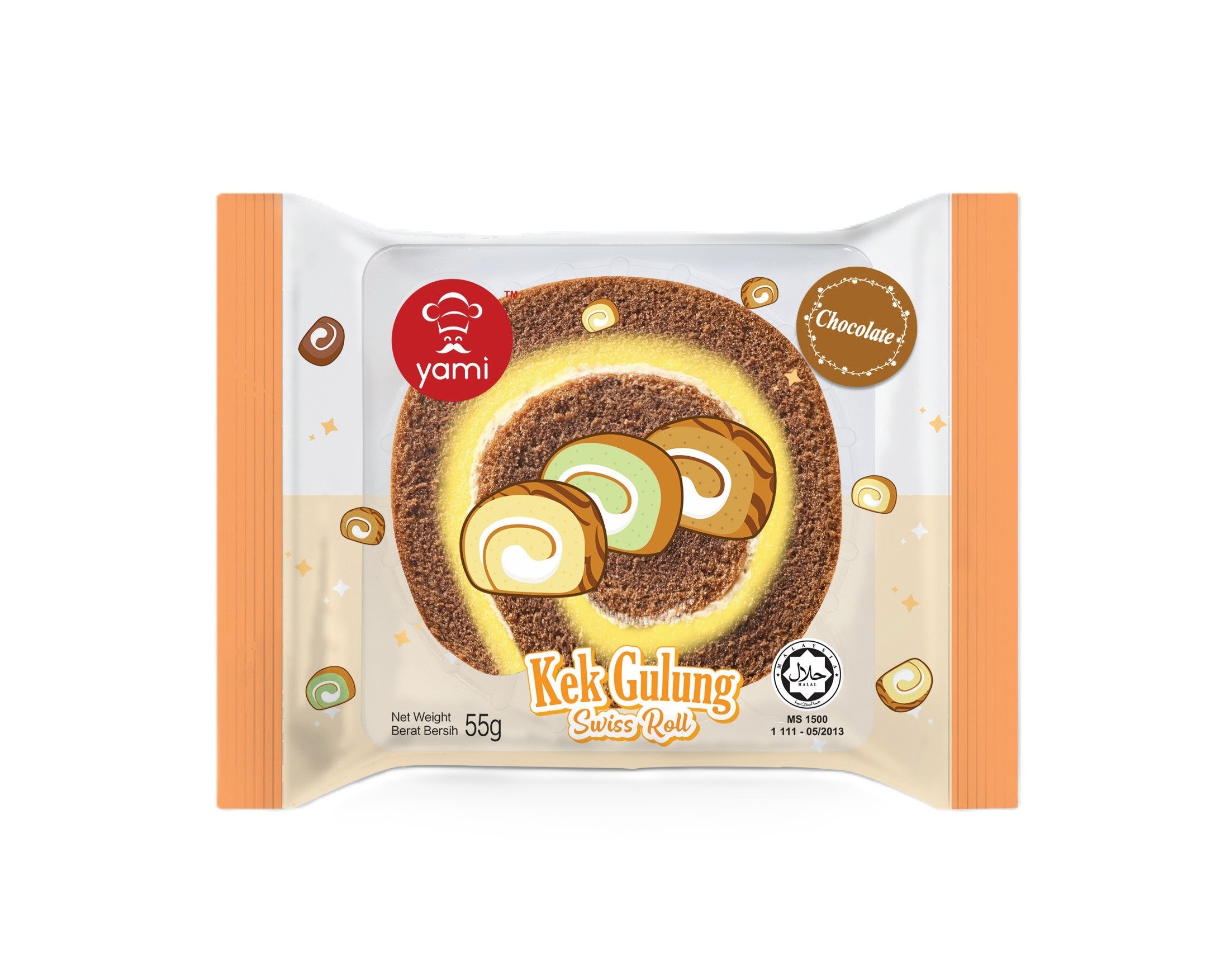 Yami Swiss Roll (Chocolate) 55g