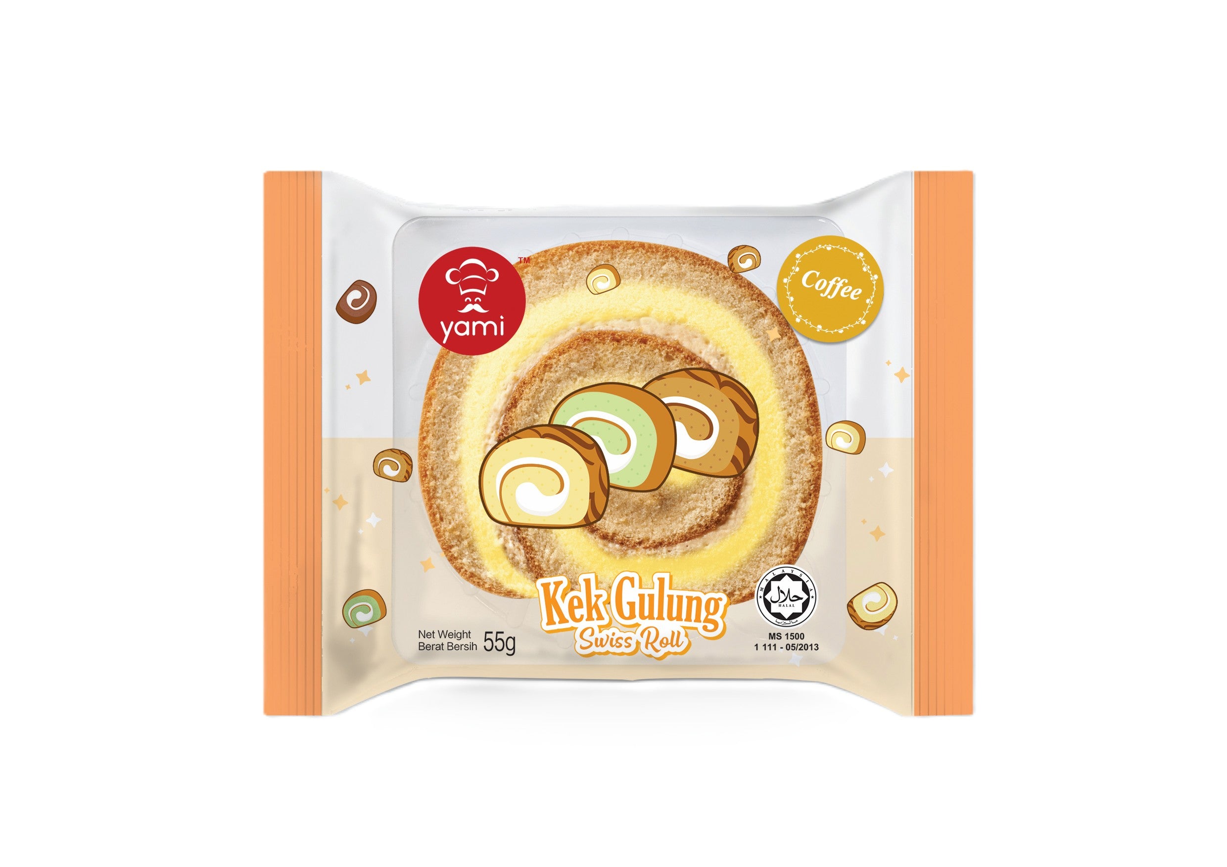 Yami Swiss Roll (Coffee) 55g