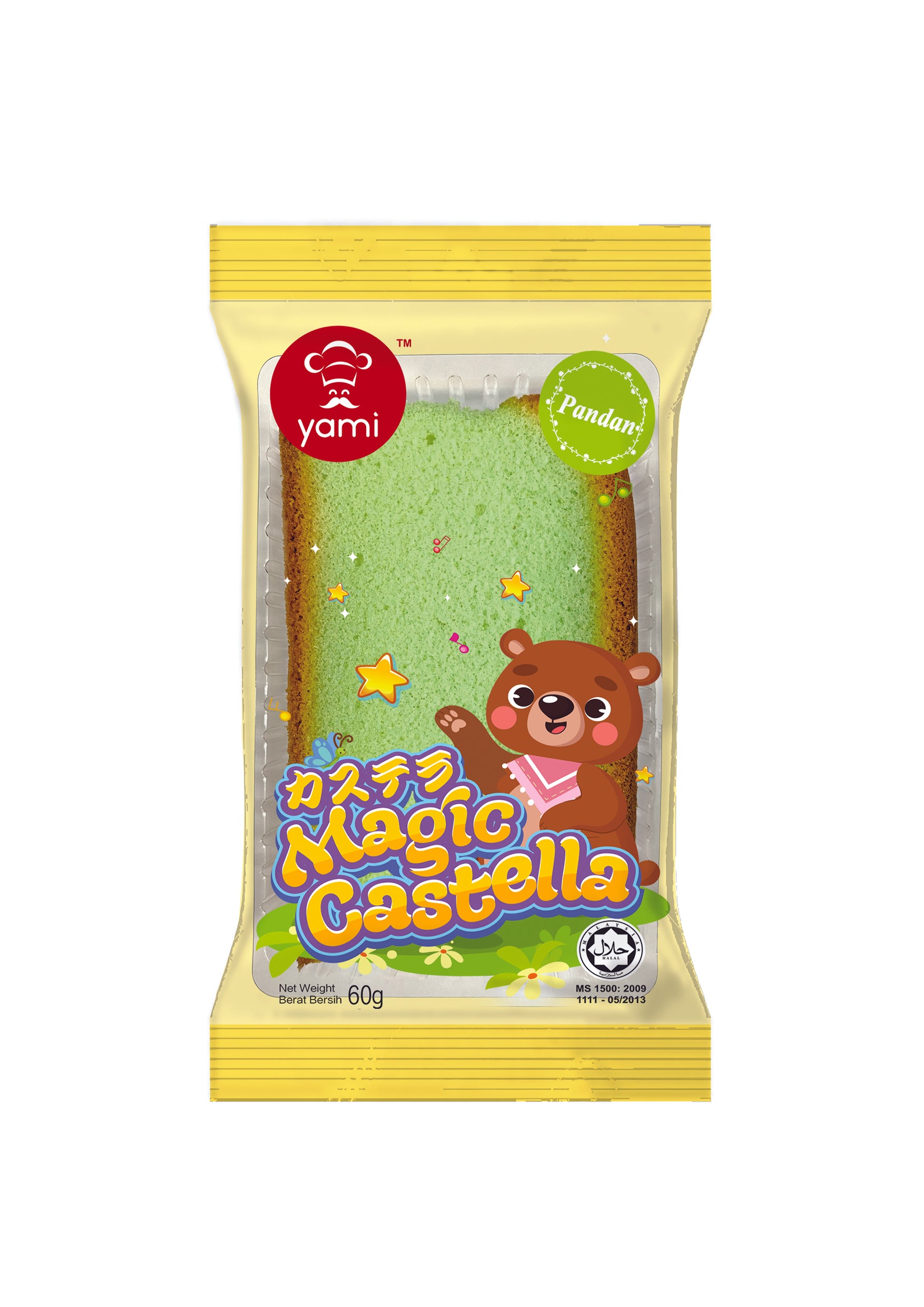 Yami Castella Cake (Pandan) 60g