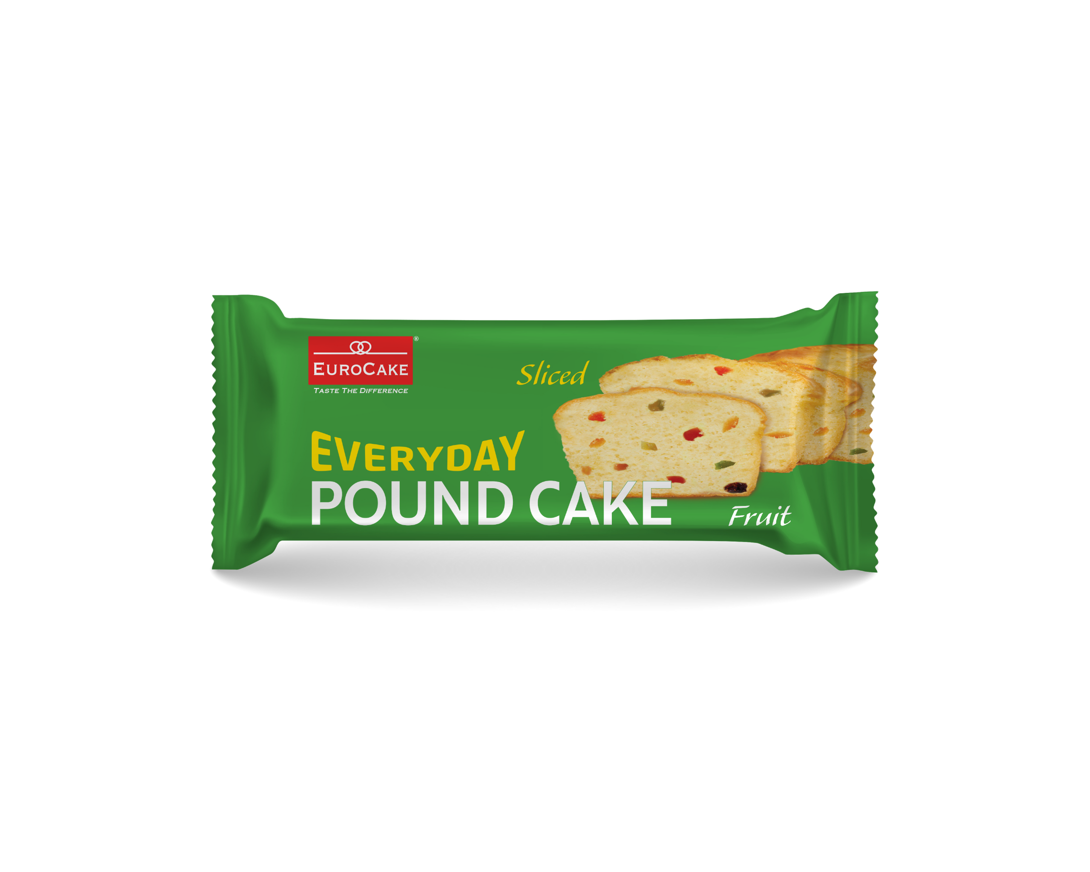 Eurocake Everyday Sliced Pound Cake (Fruit) 60g