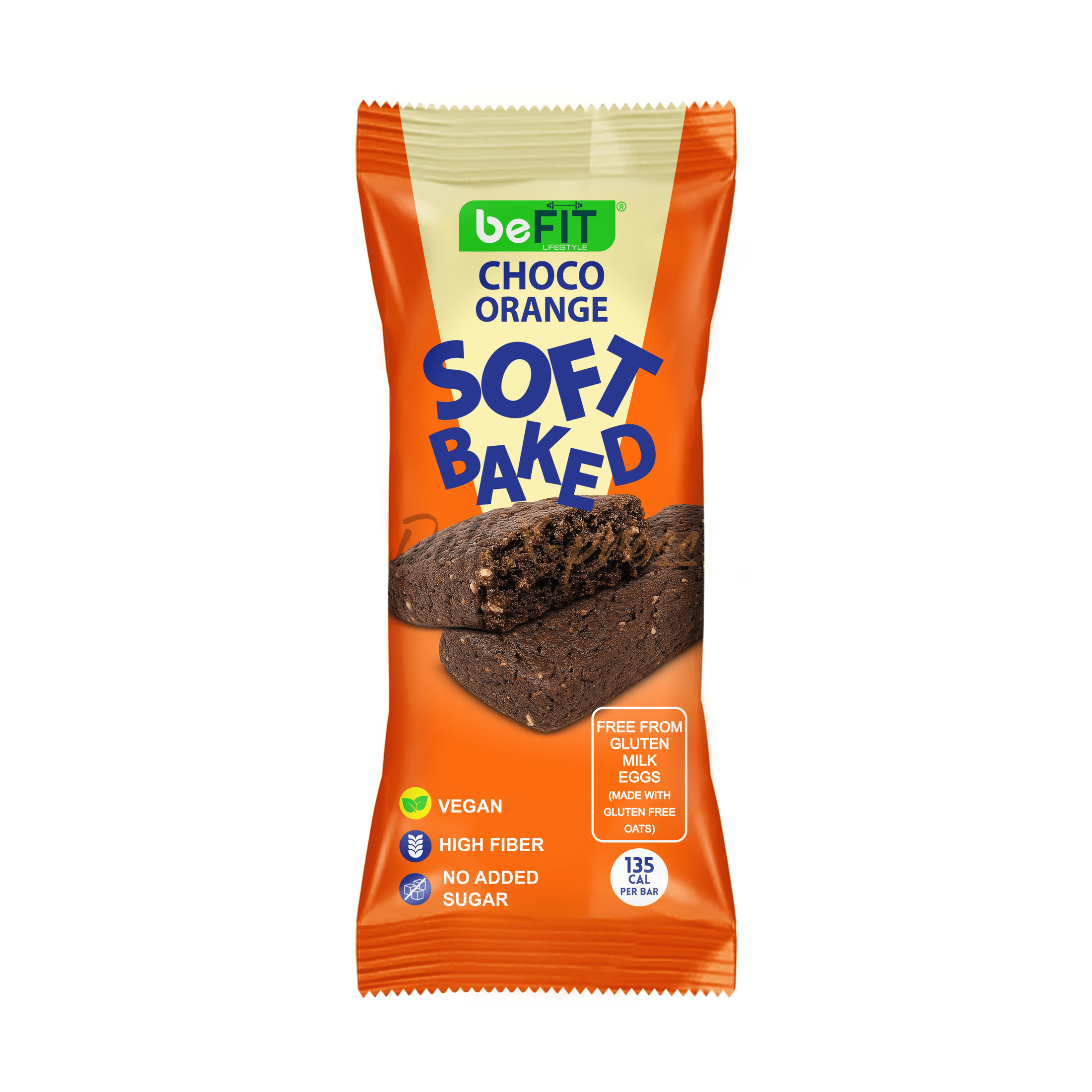 Befit Cereal Cake Bar 35g - Choco Orange