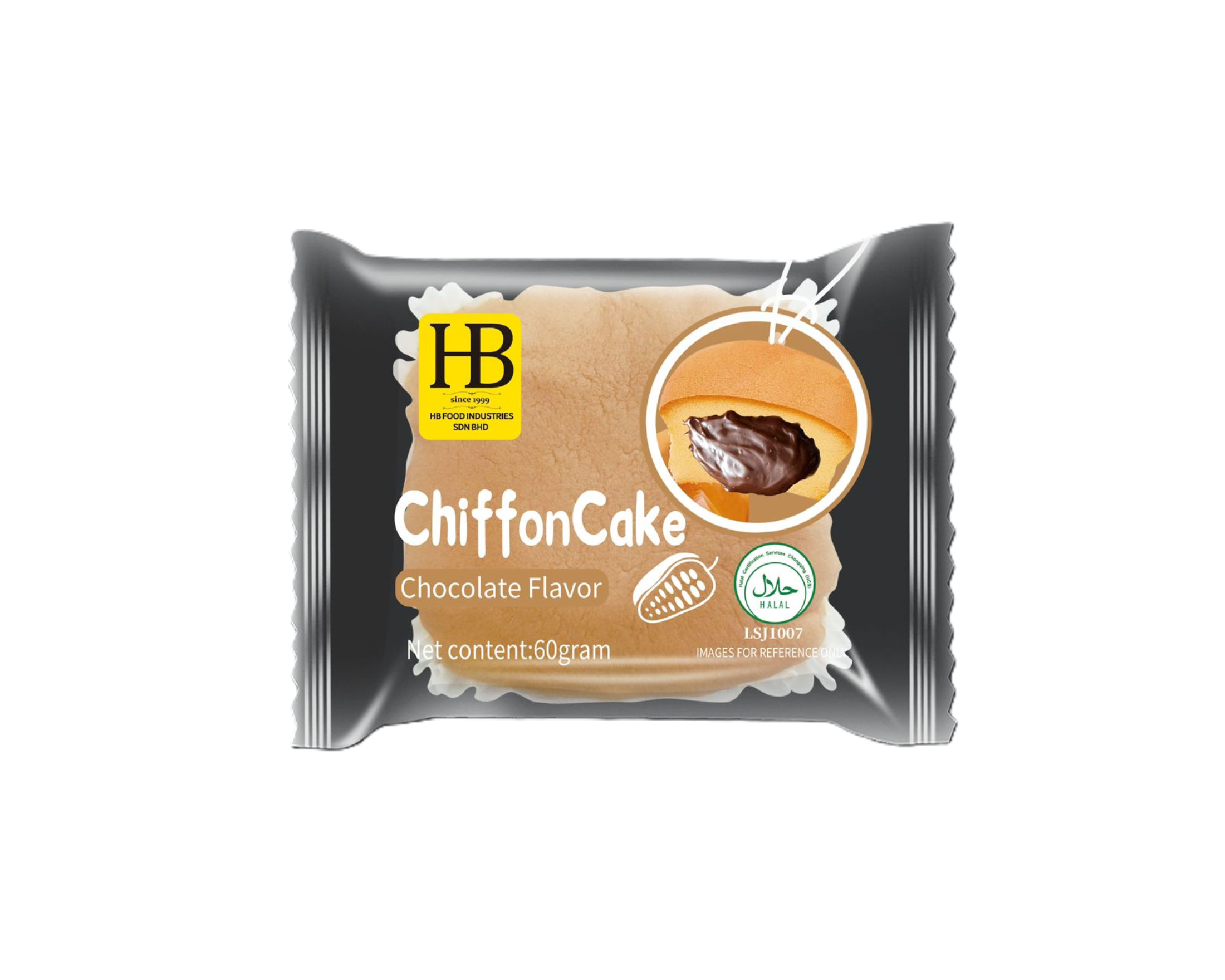 HB Chiffon Cake (Chocolate) 60g