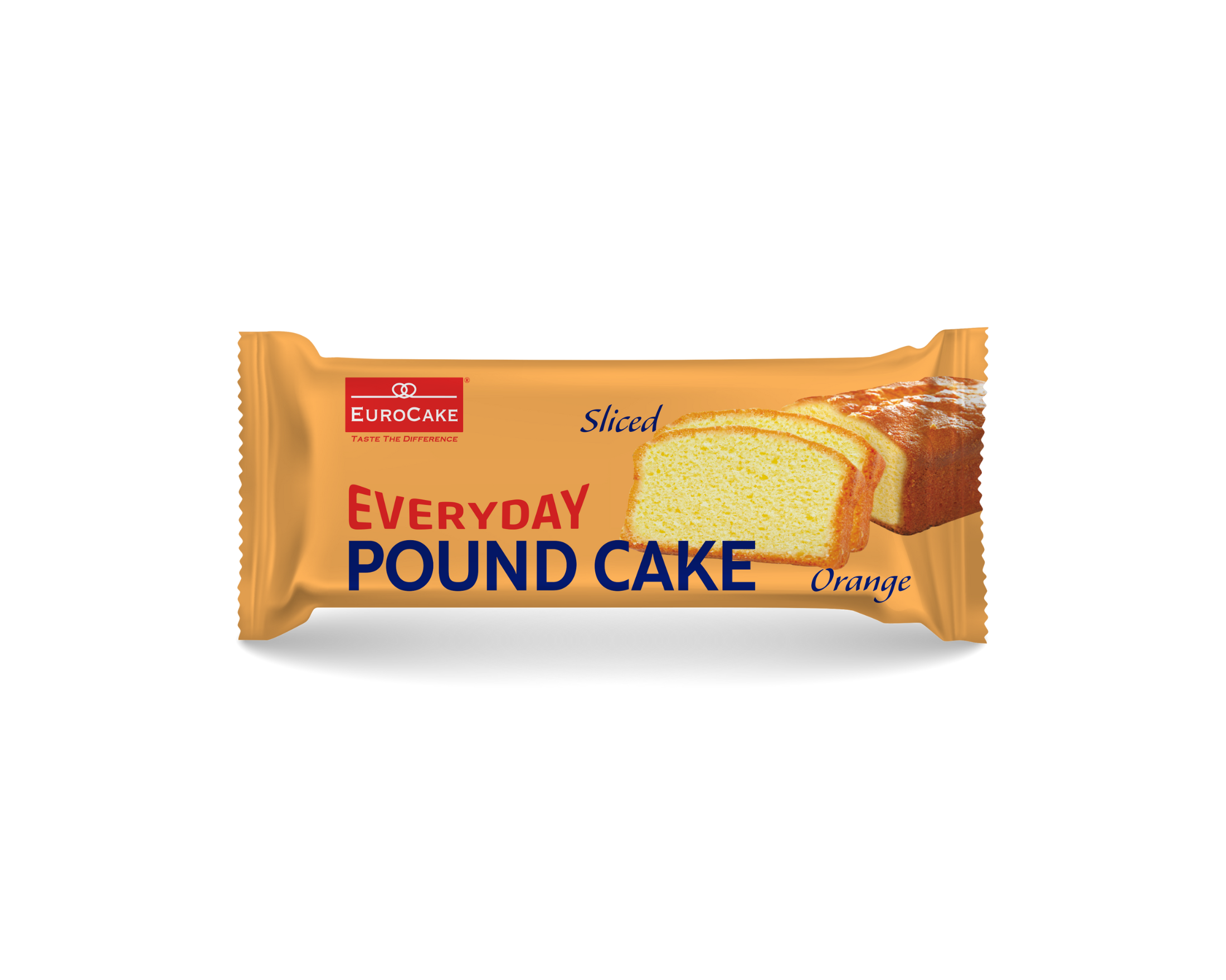 Eurocake Everyday Sliced Pound Cake (Orange) 60g